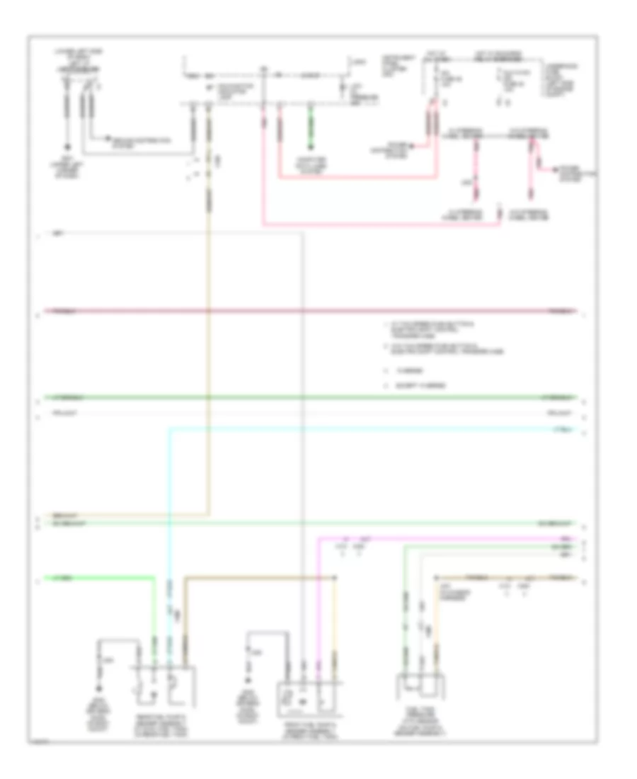 6.0L VIN G, Engine Performance Wiring Diagram (3 of 6) for GMC Sierra 3500 HD Denali 2014