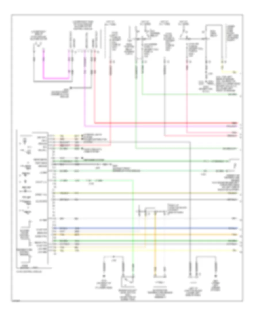 Manual A C Wiring Diagram 1 of 3 for GMC Sierra HD 2012 2500