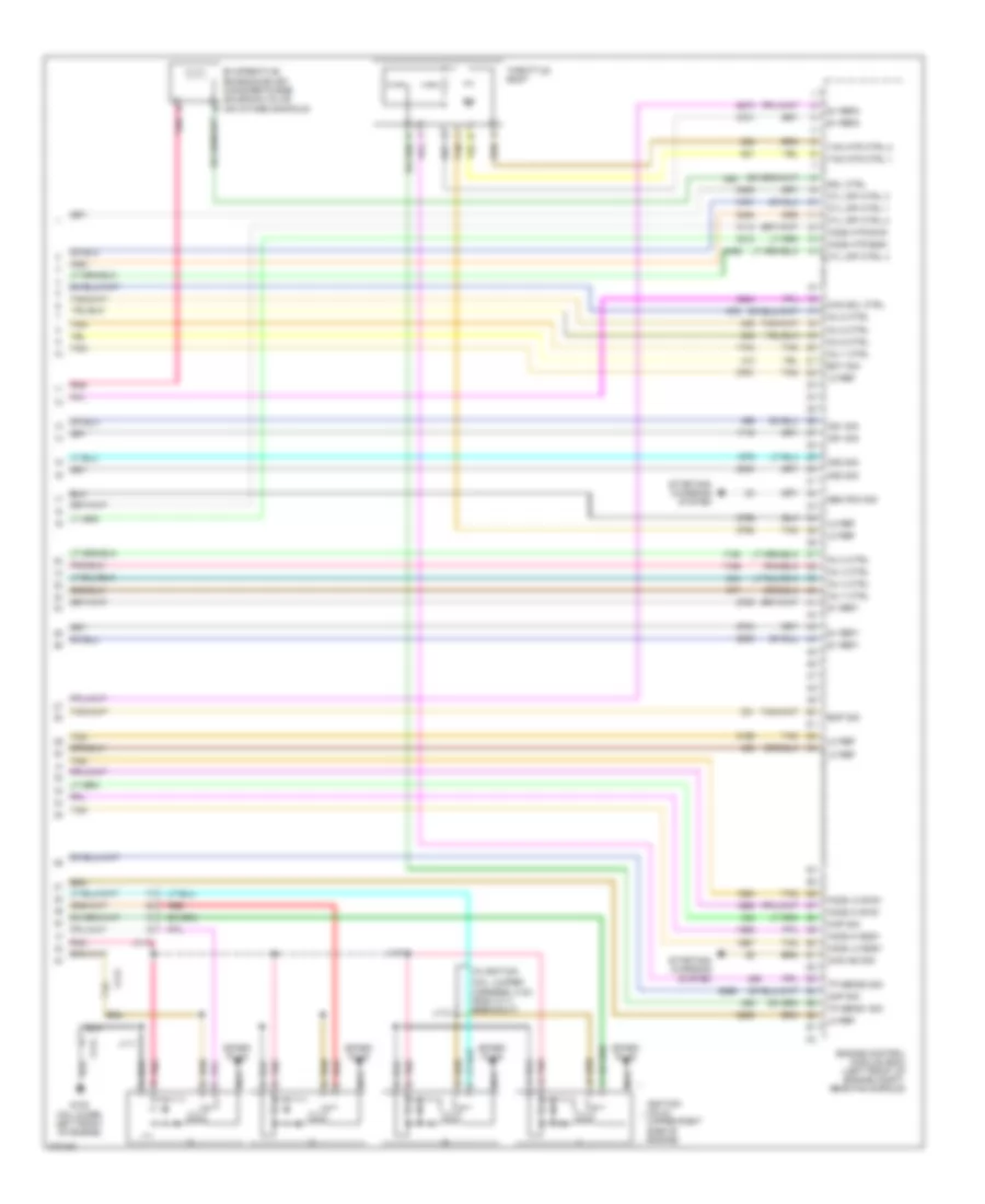 5.3L VIN 0, Engine Performance Wiring Diagram (6 of 6) for GMC Sierra 2500 HD 2012