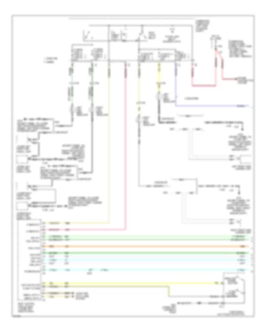 Headlights Wiring Diagram 1 of 2 for GMC Sierra HD 2012 2500