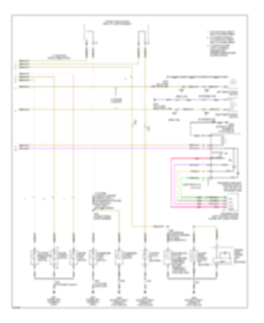 Instrument Illumination Wiring Diagram (2 of 2) for GMC Sierra 2500 HD 2012