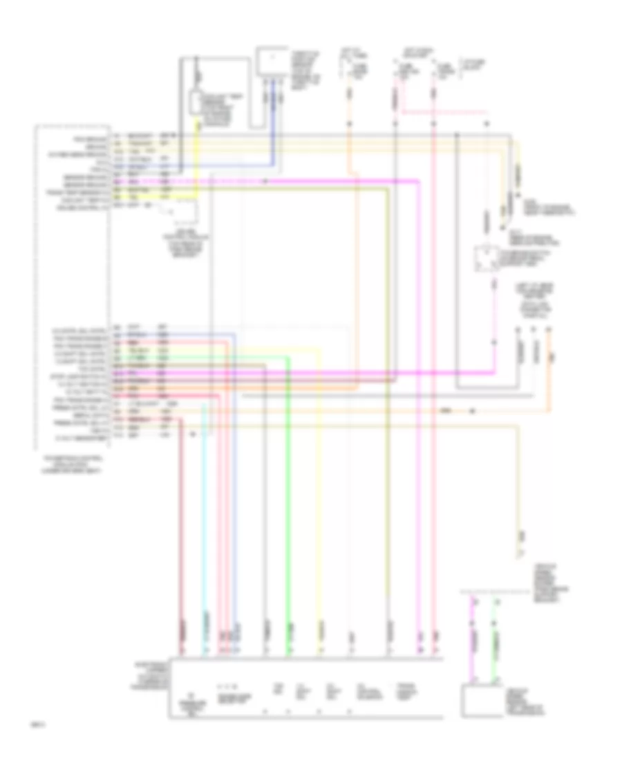 4 3L VIN Z Transmission Wiring Diagram 4L60 E for GMC Vandura G1993 3500