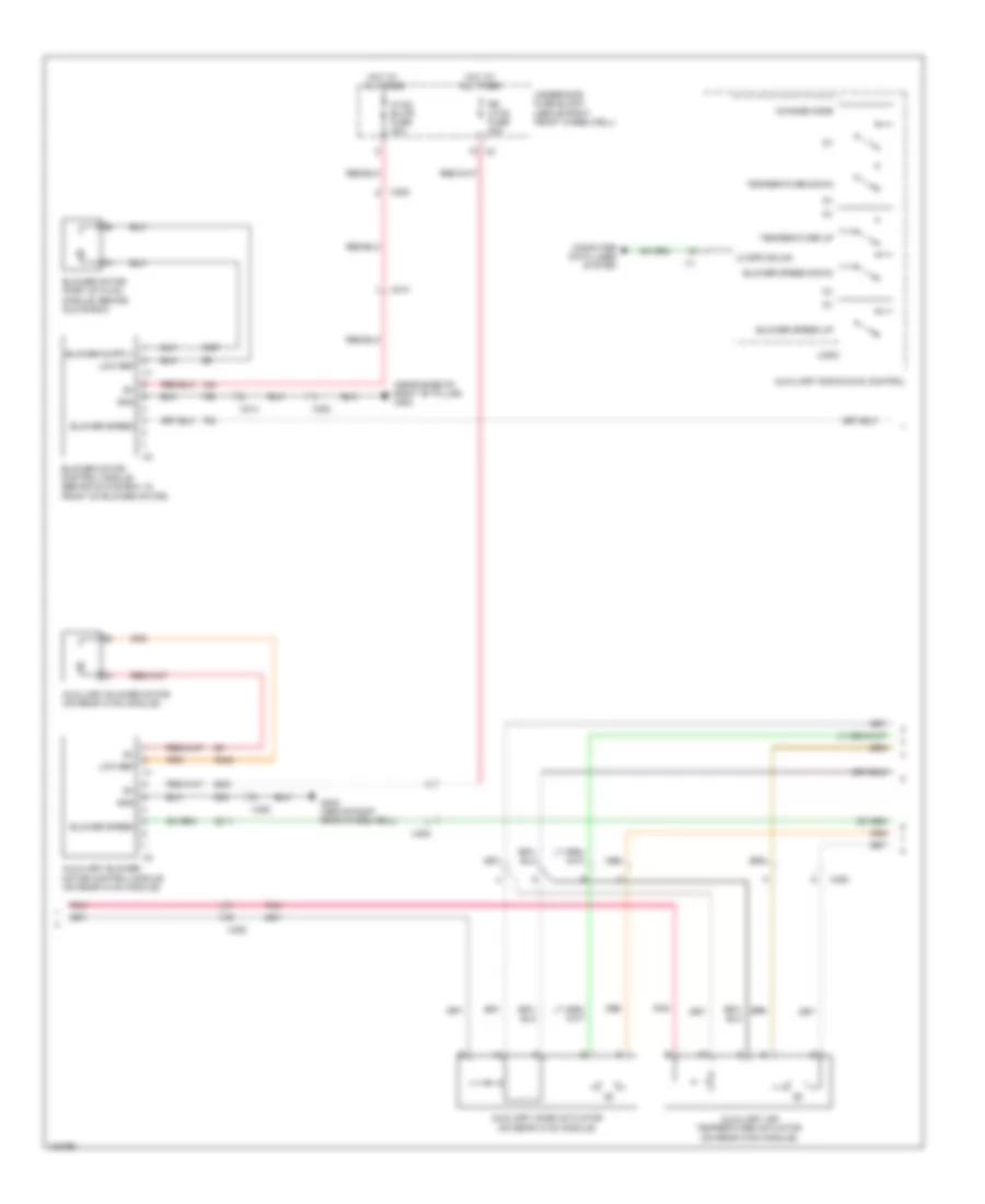 Automatic AC Wiring Diagram (3 of 4) for GMC Acadia SLE 2013