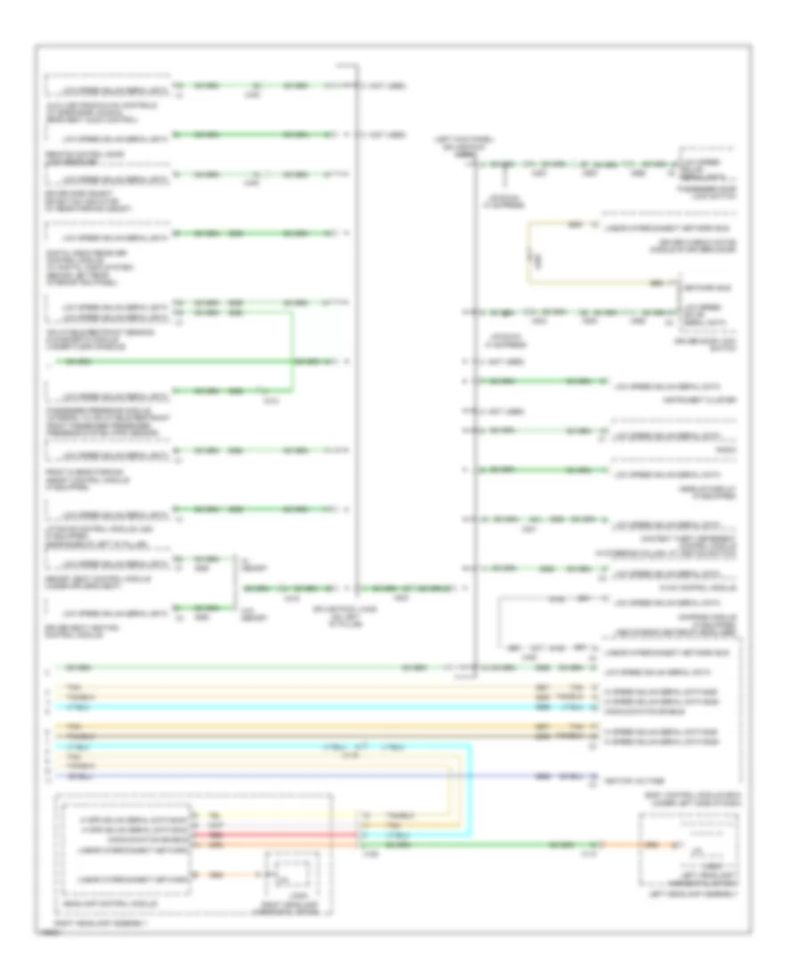 Computer Data Lines Wiring Diagram 2 of 2 for GMC Acadia SLE 2013