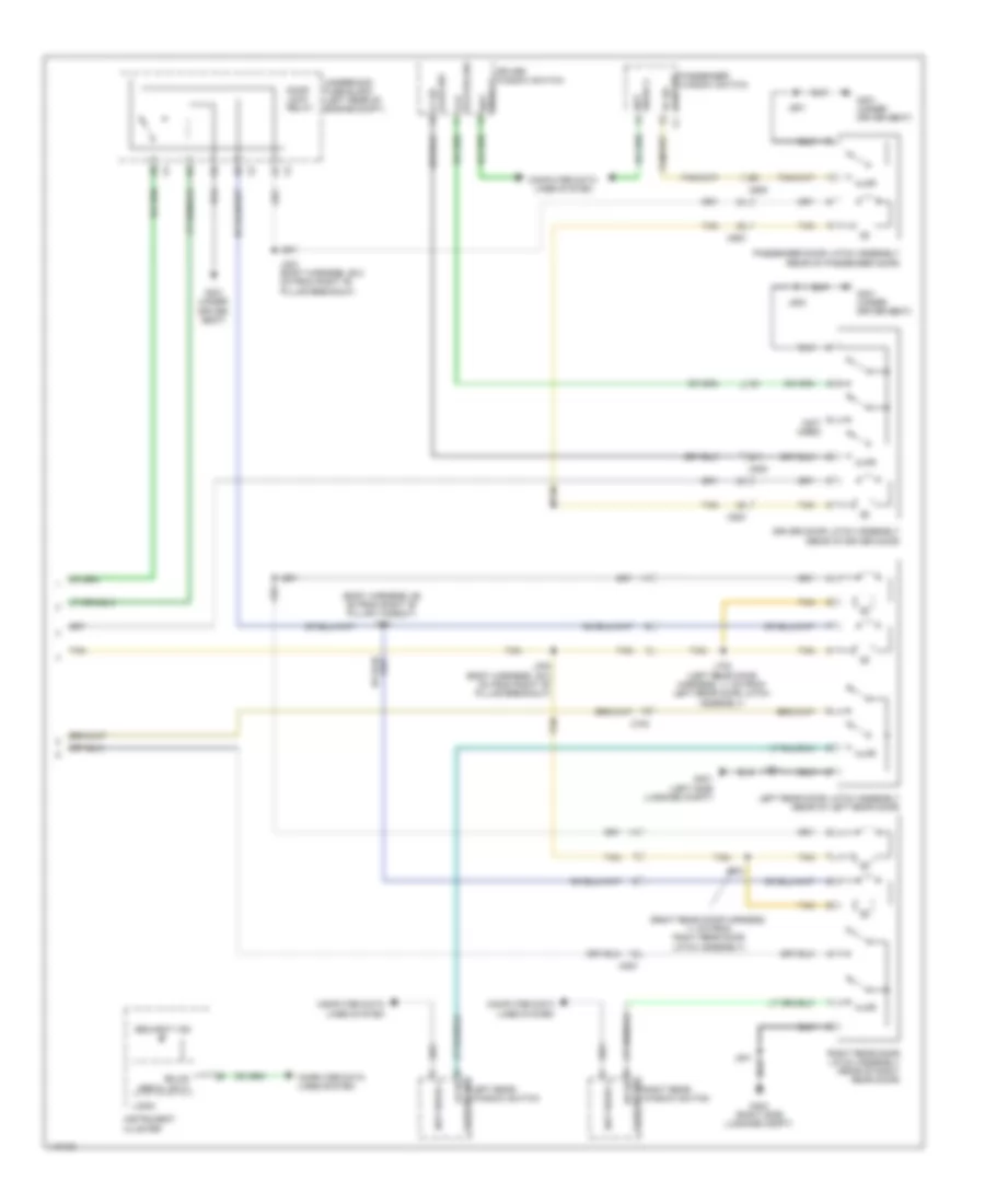 Power Door Locks Wiring Diagram (2 of 2) for GMC Terrain Denali 2014