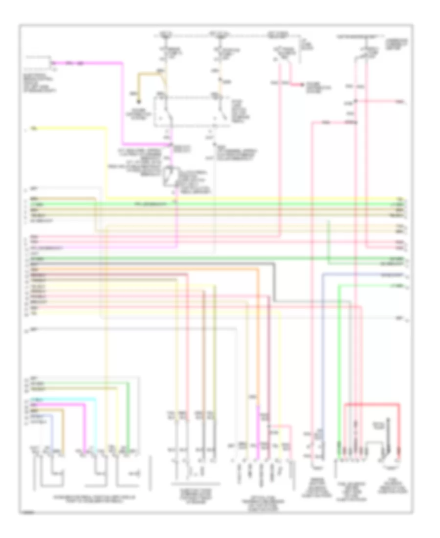 6.5L VIN F, Engine Performance Wiring Diagrams (2 of 4) for GMC C3500 HD 2000