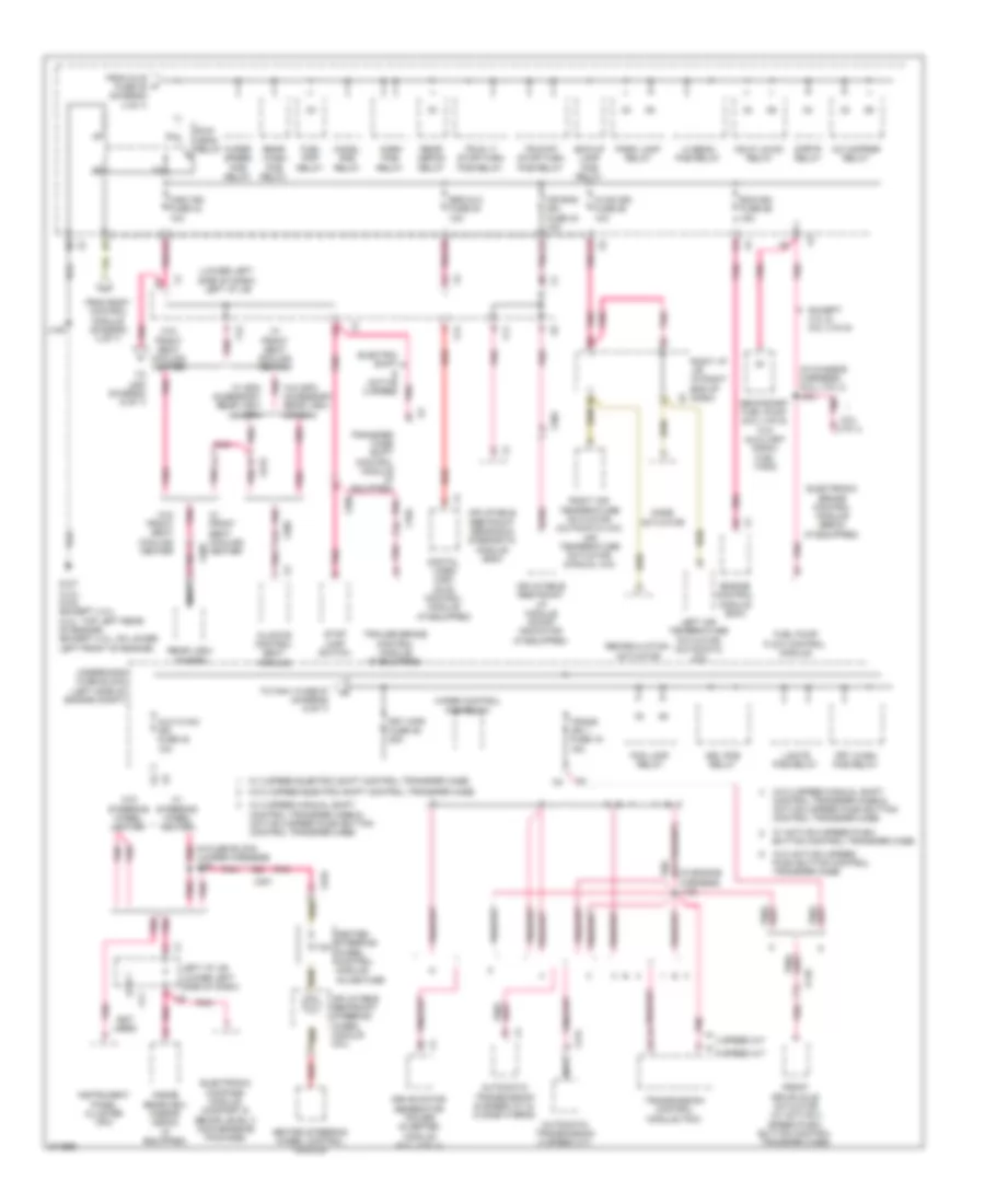 Power Distribution Wiring Diagram (5 of 7) for GMC Sierra 3500 HD 2012