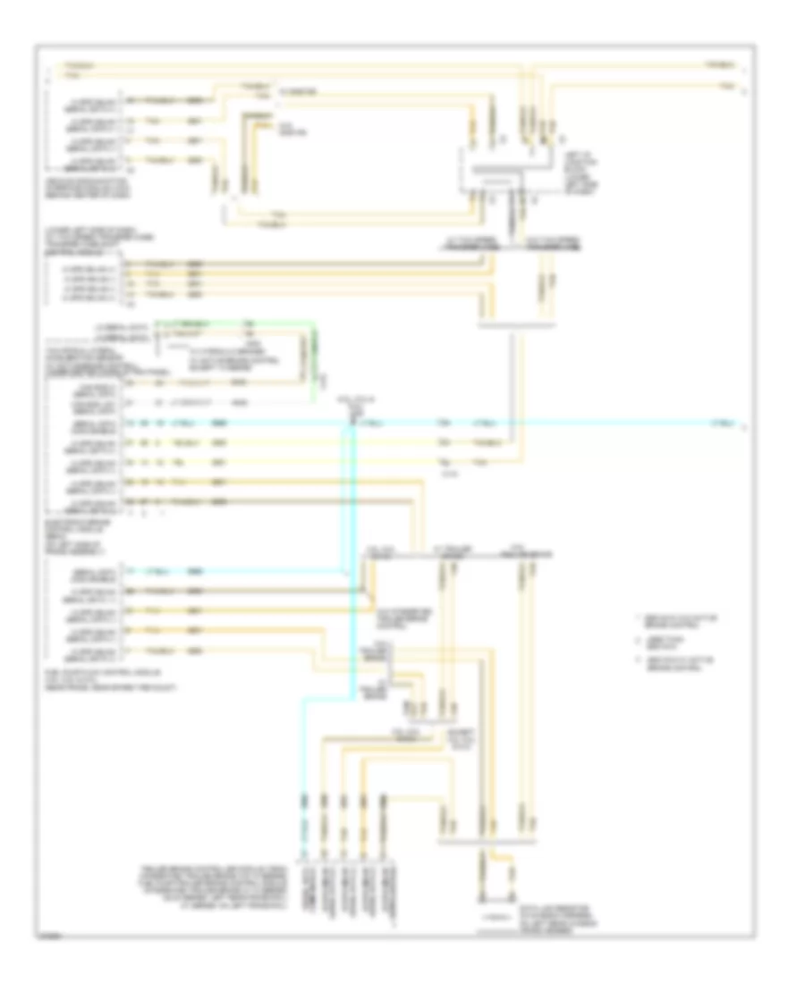 Computer Data Lines Wiring Diagram, Except Hybrid (2 of 3) for GMC Sierra 3500 HD 2012