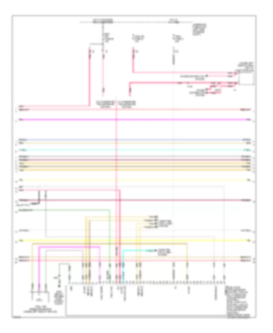 5.3L VIN 0, Engine Performance Wiring Diagram (2 of 6) for GMC Sierra 3500 HD 2012