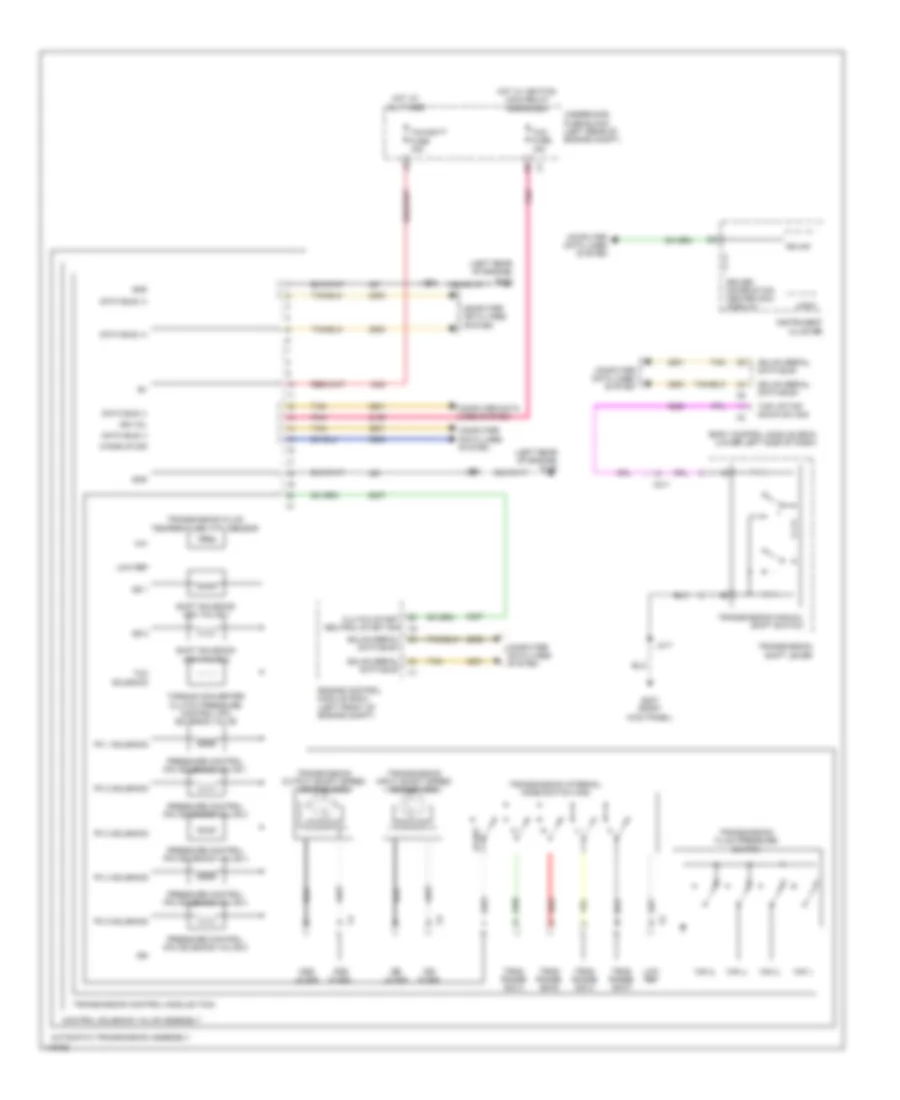 3.6L VIN 3, AT Wiring Diagram for GMC Terrain SLE 2014