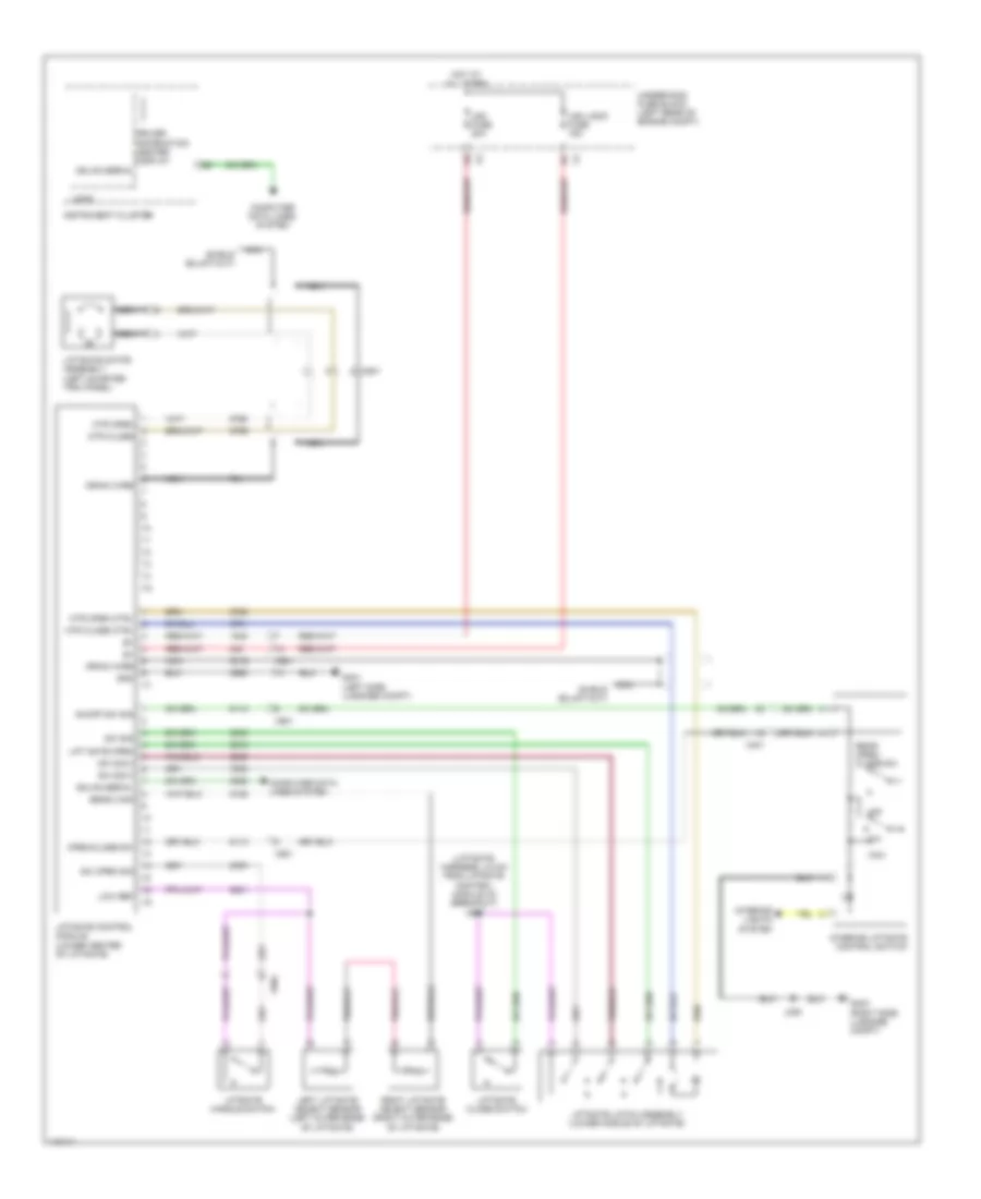 Power Liftgate Wiring Diagram for GMC Terrain SLE 2014