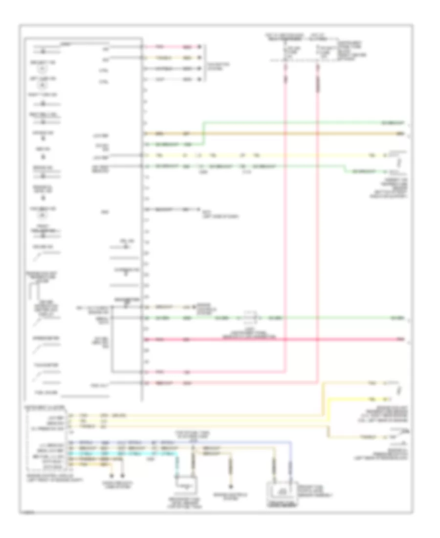 Instrument Cluster Wiring Diagram 1 of 2 for GMC Terrain SLT 2014