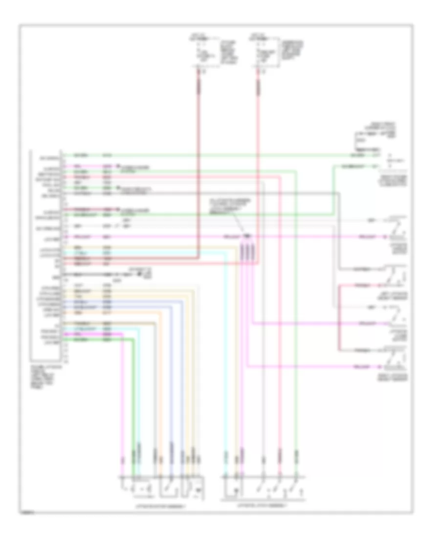 Power Liftgate Wiring Diagram for GMC Yukon Denali 2007