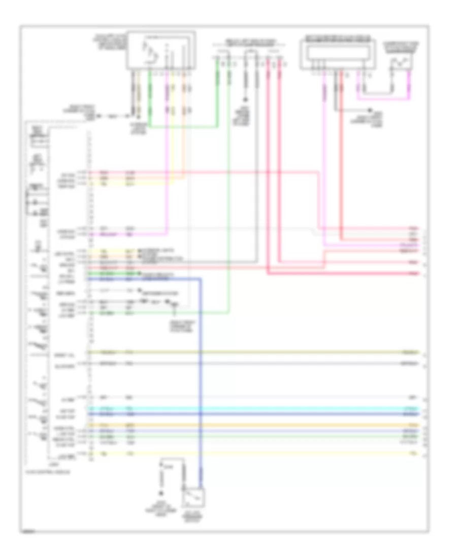 Manual AC Wiring Diagram (1 of 4) for GMC Yukon Denali 2007