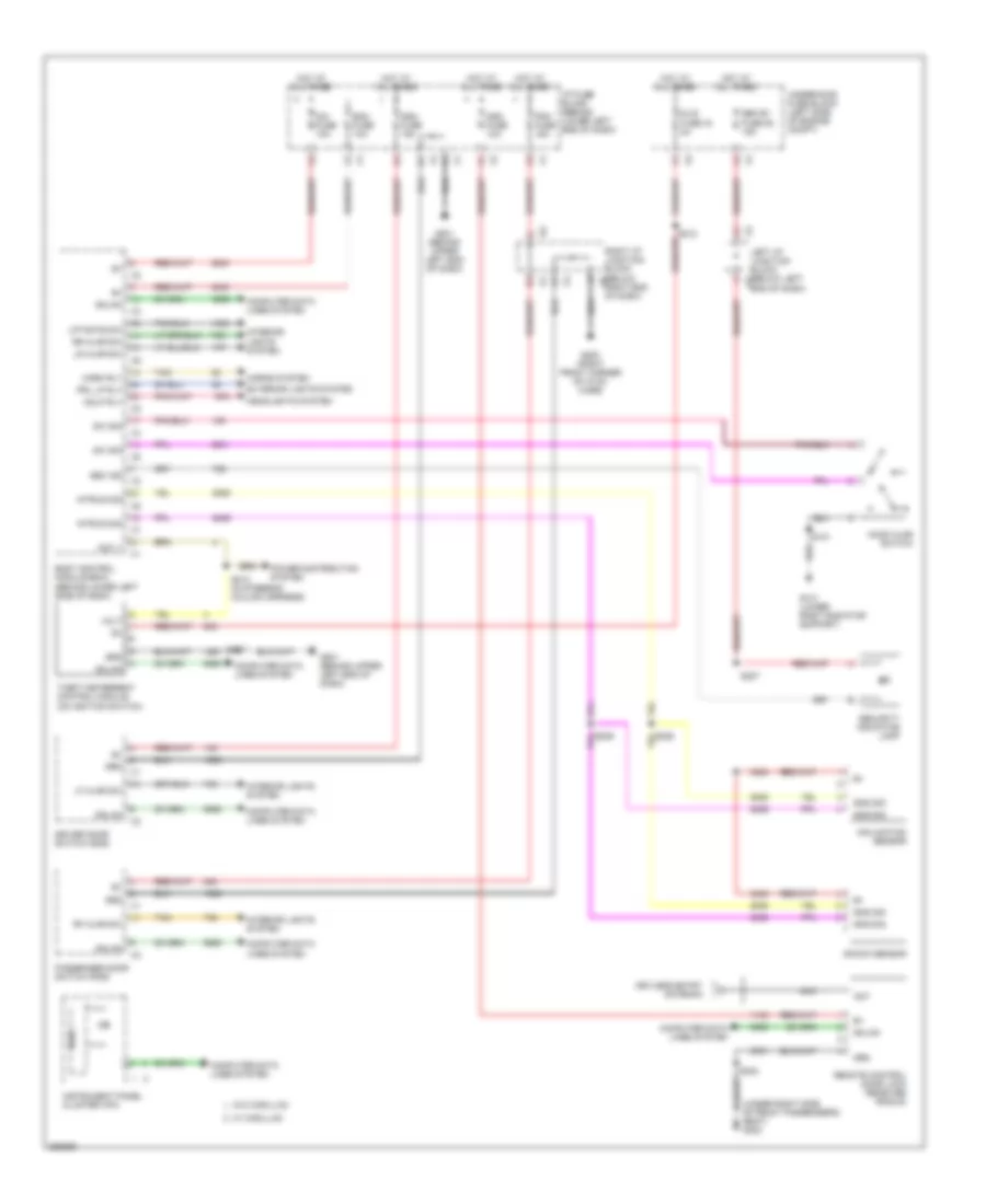 Anti-theft Wiring Diagram for GMC Yukon Denali 2007