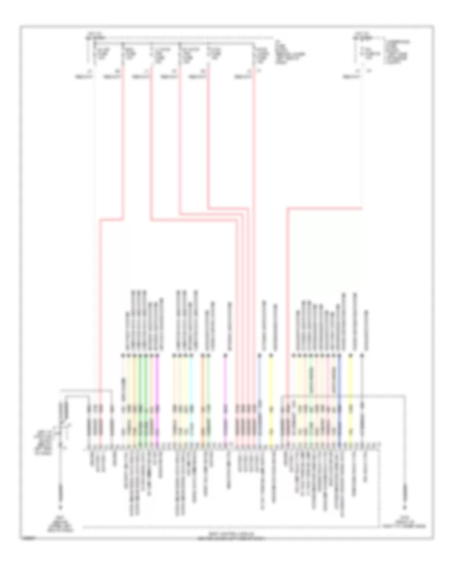 Body Control Modules Wiring Diagram (2 of 3) for GMC Yukon Denali 2007