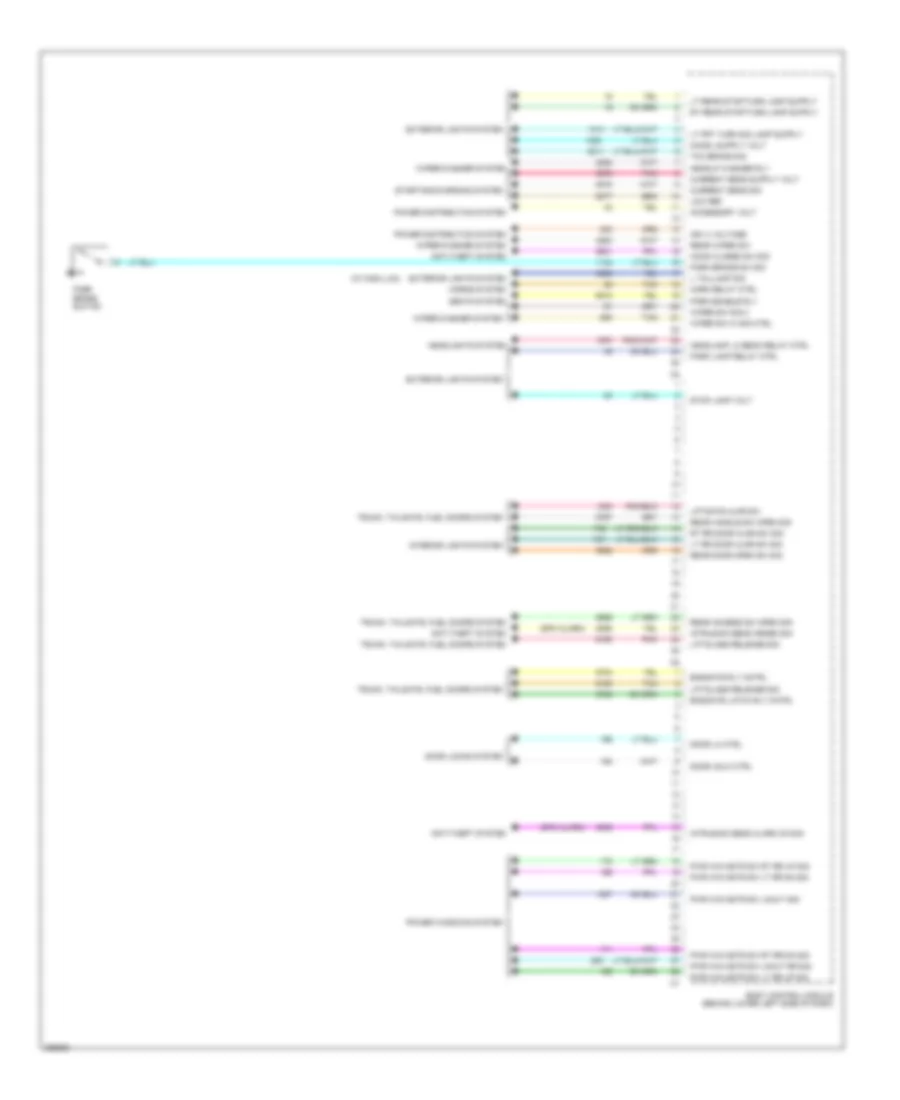 Body Control Modules Wiring Diagram 3 of 3 for GMC Yukon Denali 2007