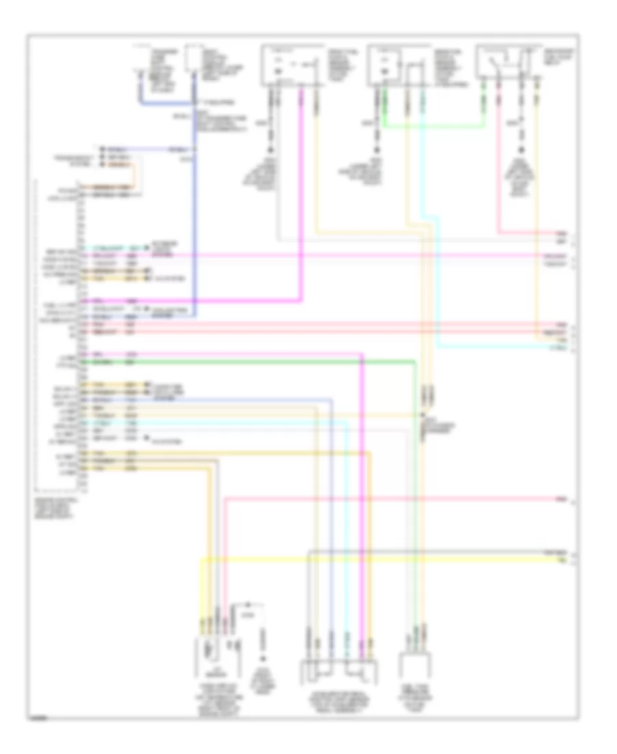 4 8L VIN C Engine Performance Wiring Diagram 1 of 5 for GMC Yukon Denali 2007