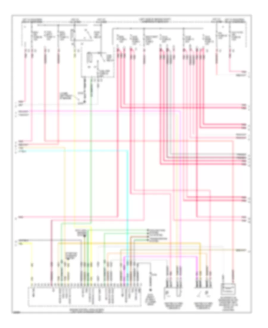 4 8L VIN C Engine Performance Wiring Diagram 2 of 5 for GMC Yukon Denali 2007