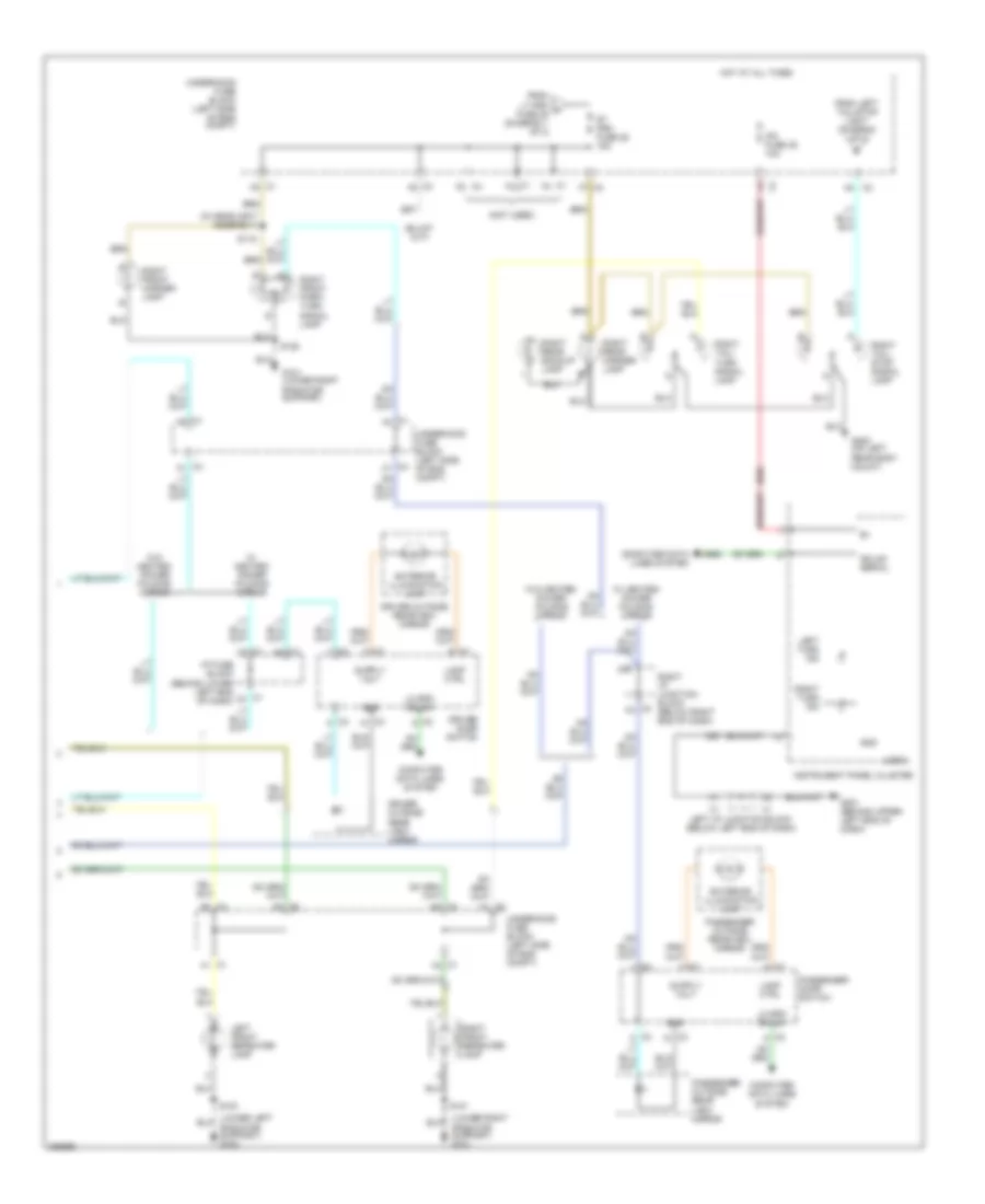 Exterior Lamps Wiring Diagram (2 of 2) for GMC Yukon Denali 2007