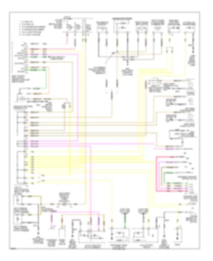 Instrument Illumination Wiring Diagram for GMC Yukon Denali 2007