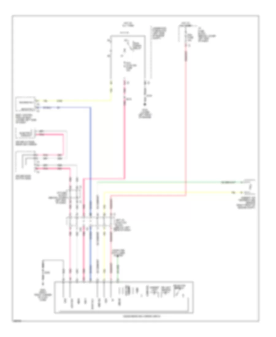 Electrochromic Mirror Wiring Diagram for GMC Yukon Denali 2007