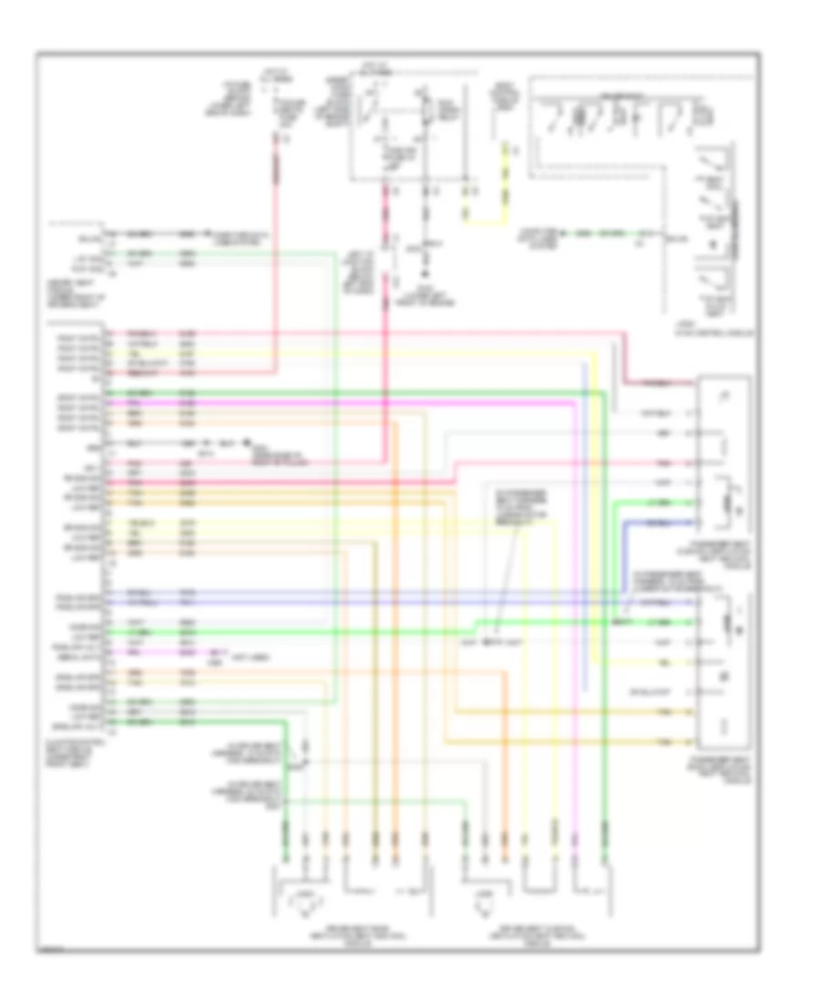 Climate Control Seats Wiring Diagram for GMC Yukon Denali 2007