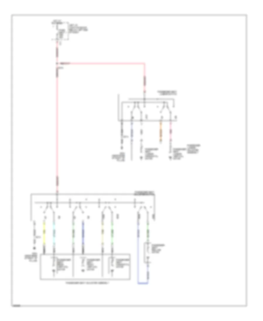 Passenger Power Seat Wiring Diagram 8 Way Power Seat for GMC Yukon Denali 2007