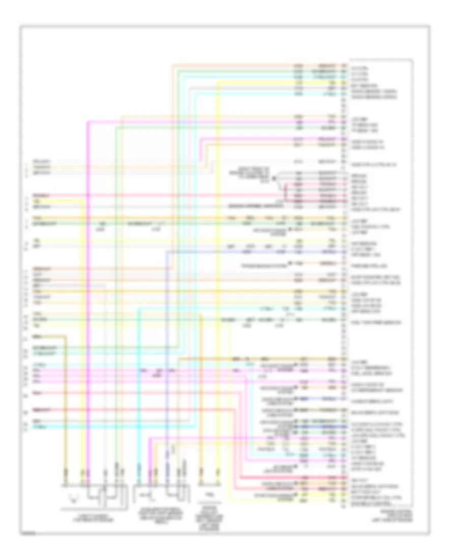 3.6L VIN D, Engine Performance Wiring Diagram (6 of 6) for GMC Acadia Denali 2012