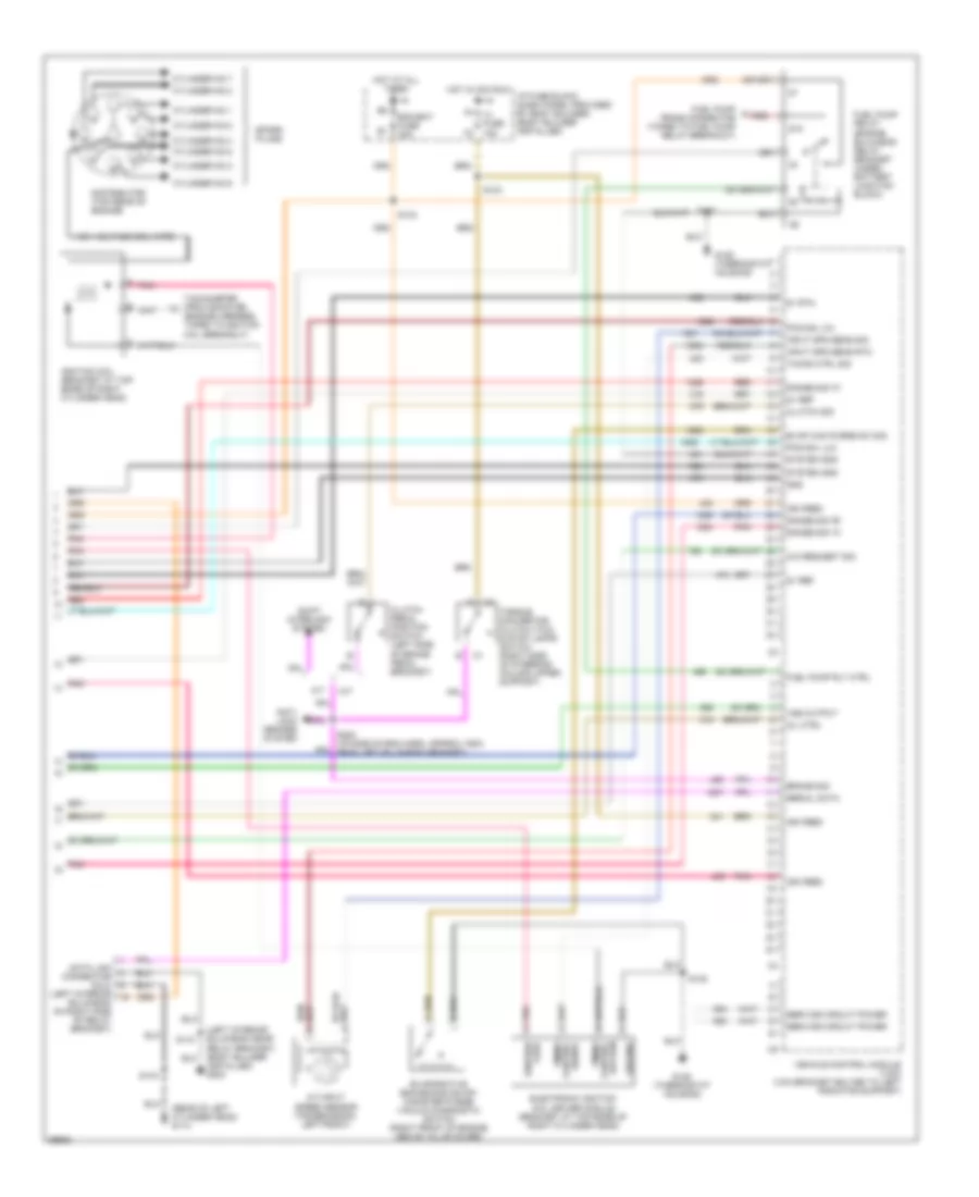 5 7L VIN R Engine Performance Wiring Diagrams Commercial Chassis 4 of 4 for GMC Vandura P1997 3500