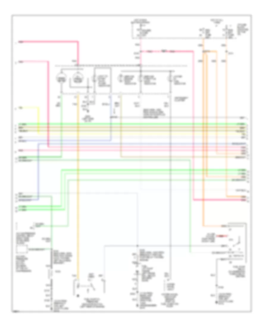 6.5L (VIN F), Engine Performance Wiring Diagrams, Motor Home Chassis (3 of 4) for GMC Vandura P3500 1997