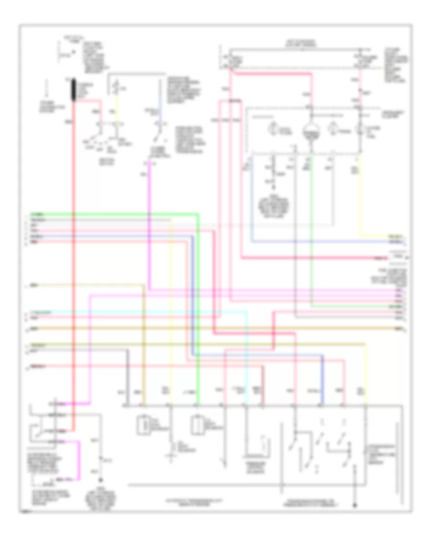 6.5L (VIN Y), Engine Performance Wiring Diagrams, AT Commercial Chassis (2 of 3) for GMC Vandura P3500 1997