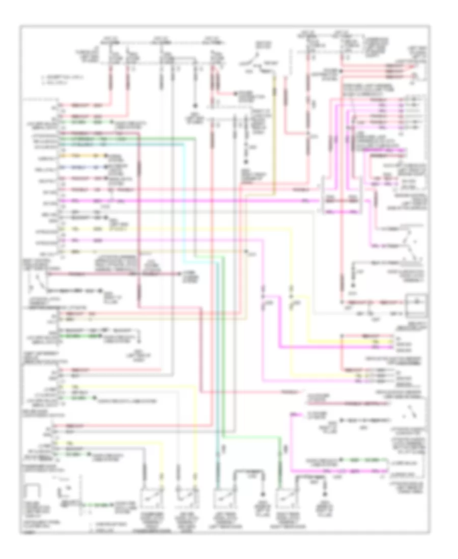 Anti-theft Wiring Diagram for GMC Yukon SLE 2014