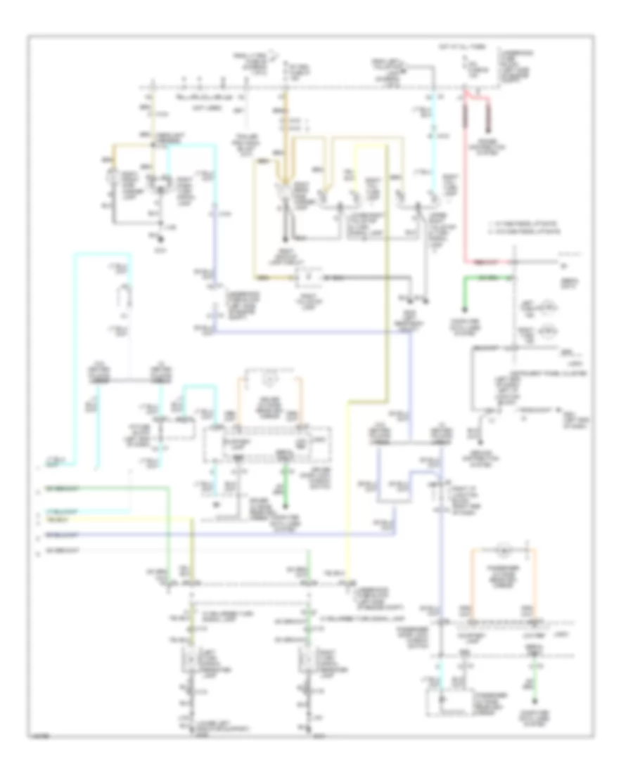 Exterior Lamps Wiring Diagram (2 of 2) for GMC Yukon SLE 2014