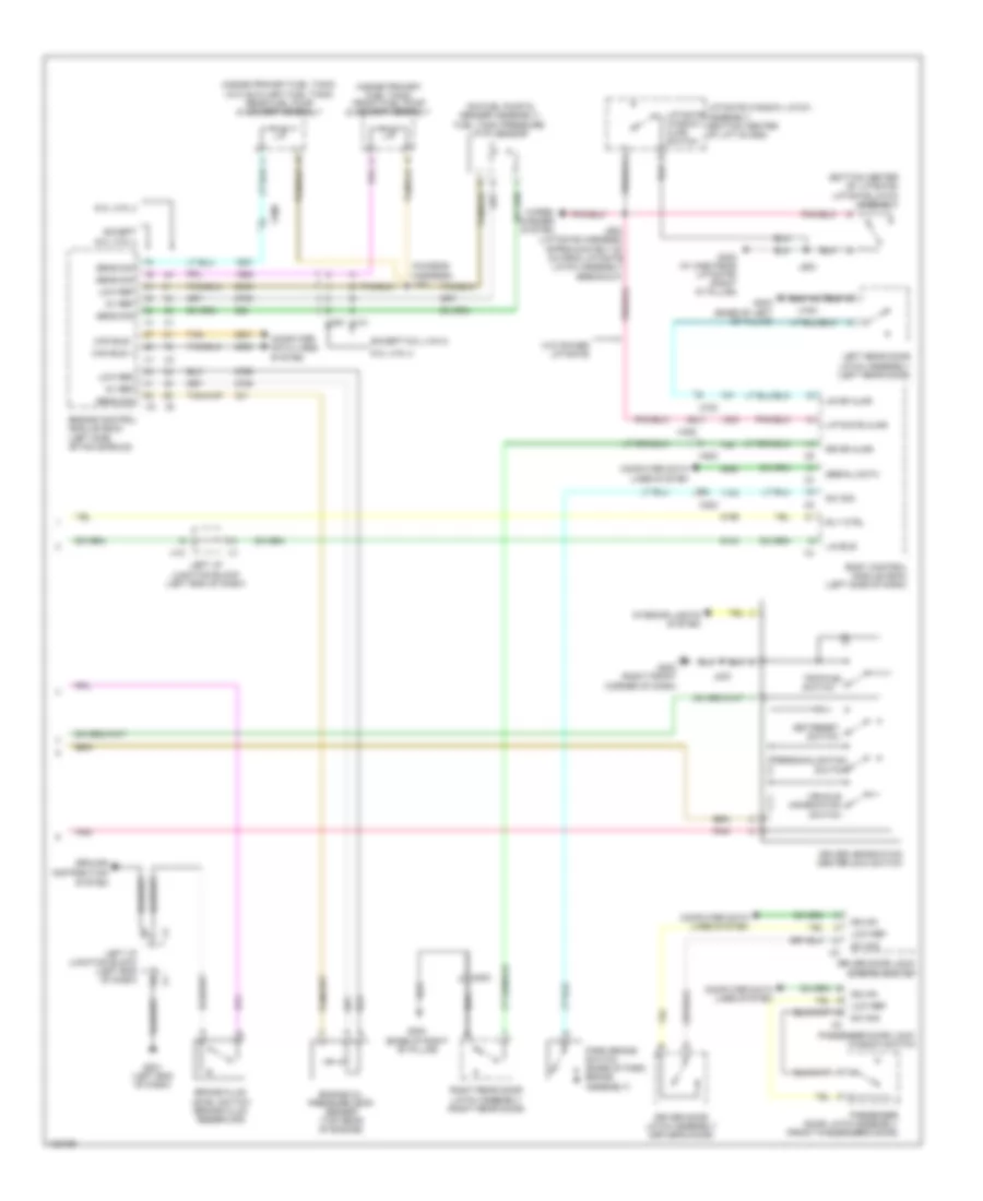 Instrument Cluster Wiring Diagram 2 of 2 for GMC Yukon SLE 2014