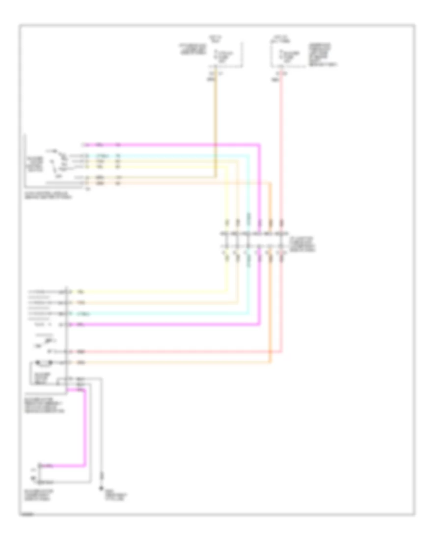 Heater Wiring Diagram for GMC Cab  Chassis Sierra 3500 2005