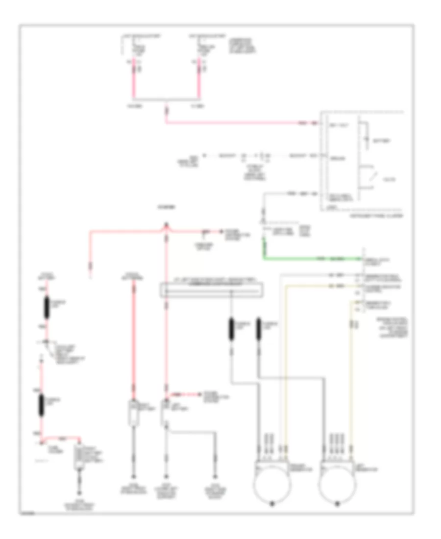 6 6L VIN 2 Charging Wiring Diagram for GMC Cab  Chassis Sierra 2005 3500