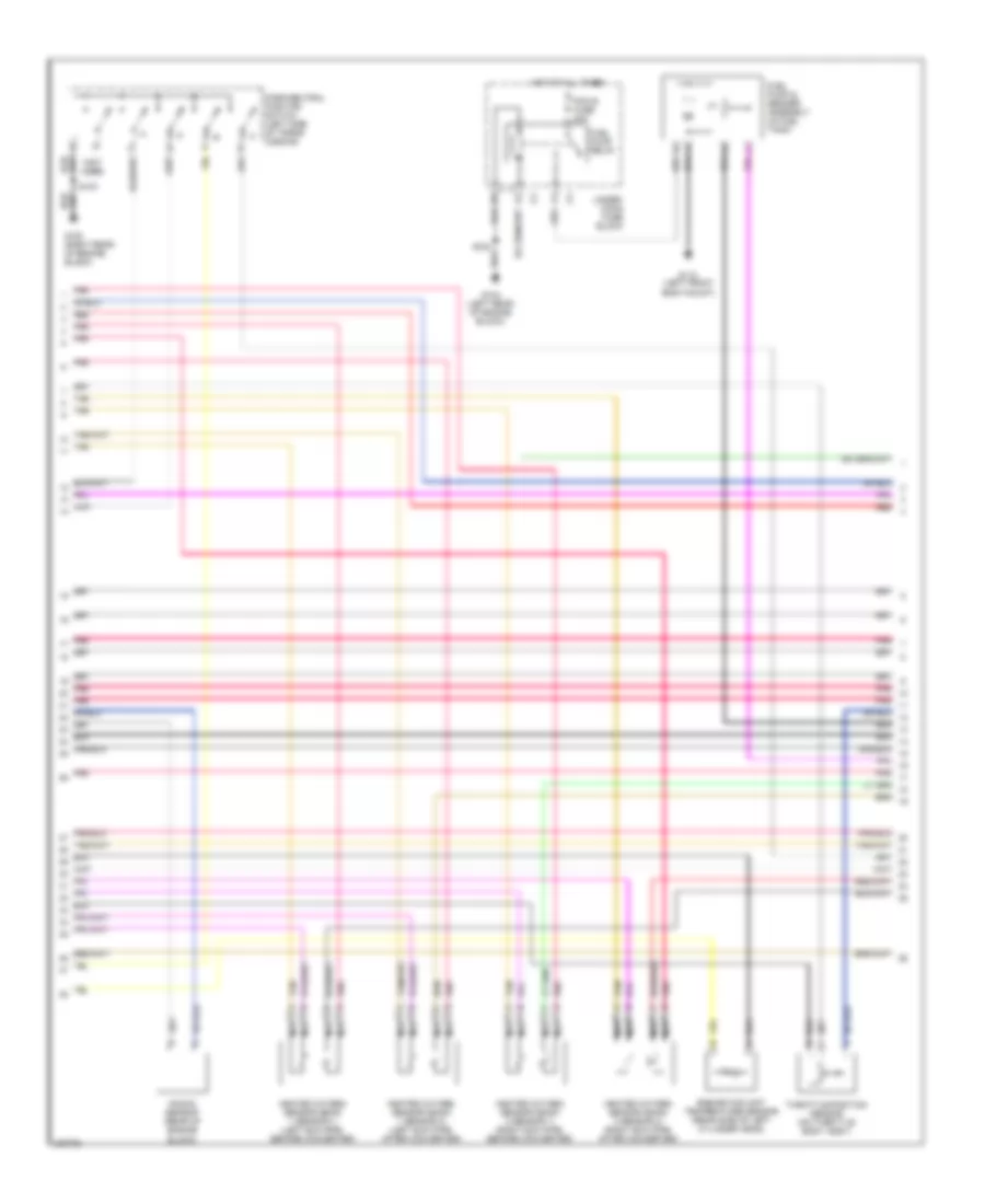 4 3L VIN X Engine Performance Wiring Diagram 2 of 4 for GMC Sierra HD 2006 1500