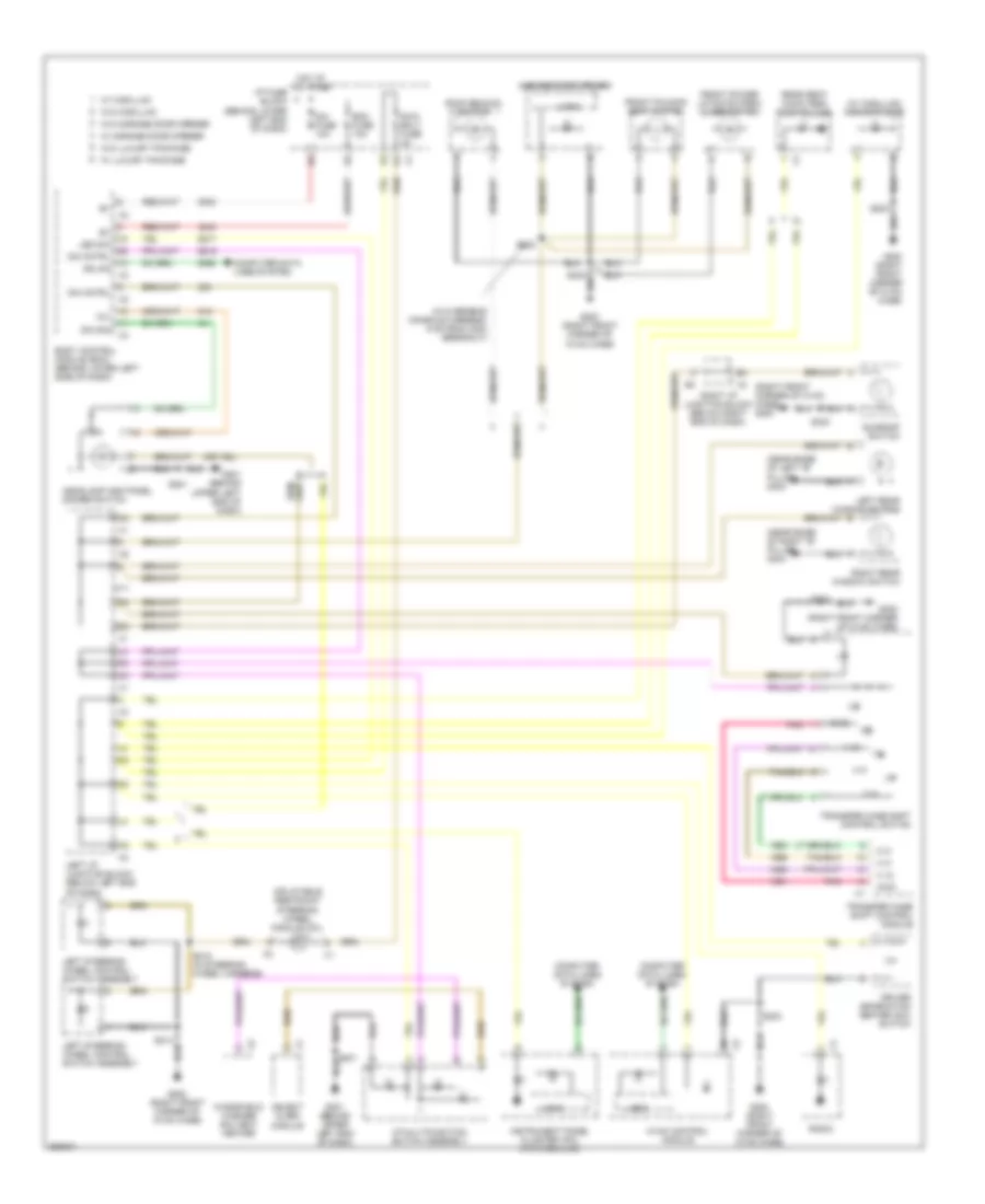 Instrument Illumination Wiring Diagram for GMC Yukon XL C2007 1500