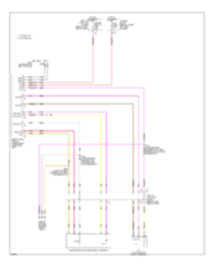 Adjustable Pedal Wiring Diagram for GMC Yukon XL C2007 1500