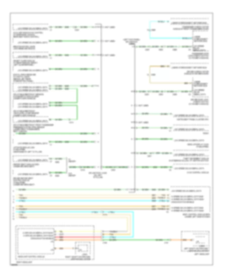 Computer Data Lines Wiring Diagram 2 of 2 for GMC Acadia SLE 2012