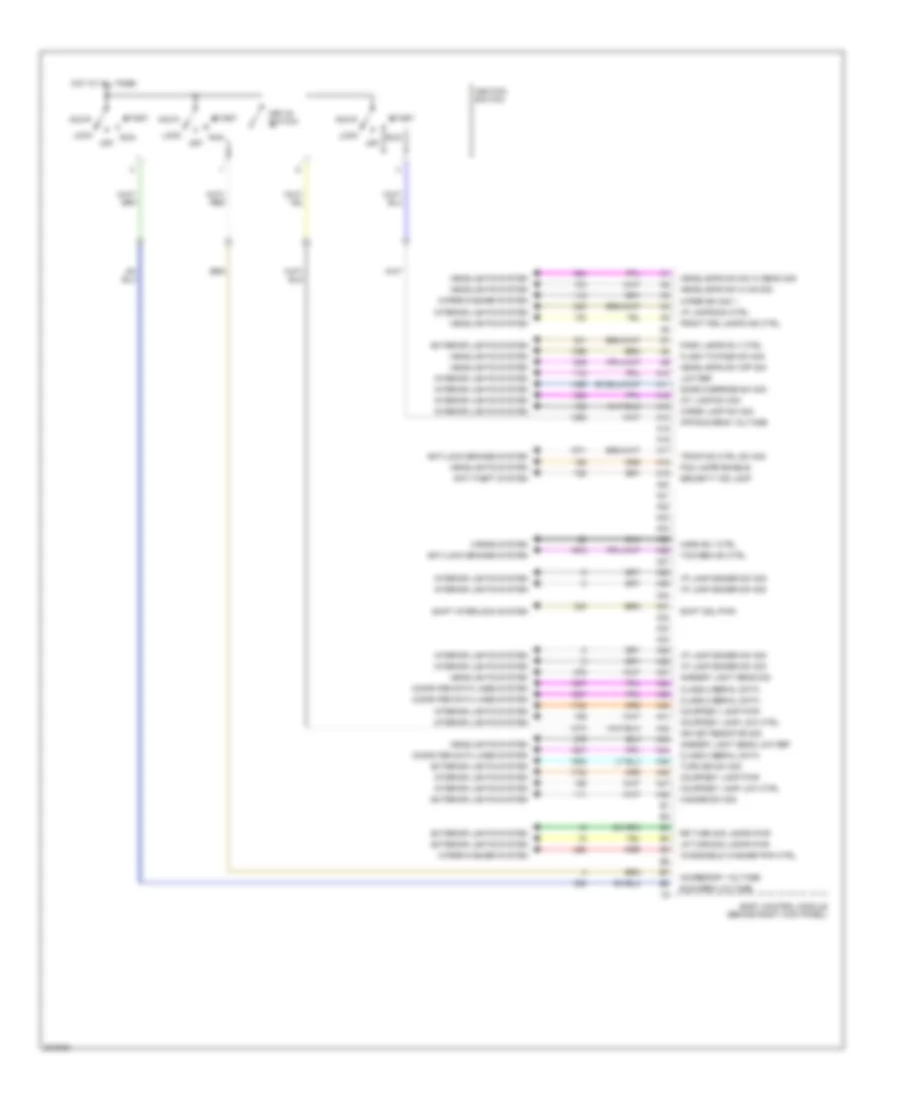 Body Control Modules Wiring Diagram 2 of 2 for GMC Canyon 2005