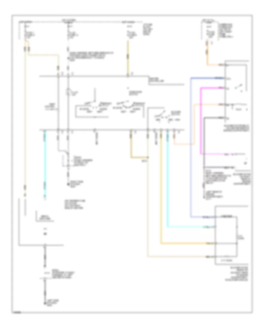 Heater Wiring Diagram for GMC Sonoma 2002