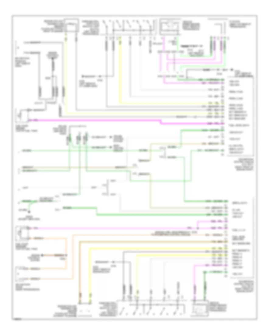 Instrument Cluster Wiring Diagram 2 of 2 for GMC Sonoma 2002