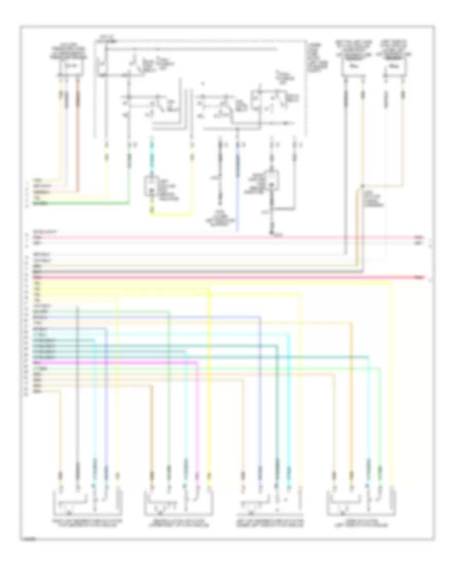 Automatic AC Wiring Diagram (3 of 4) for GMC Yukon XL 1500 SLE 2014