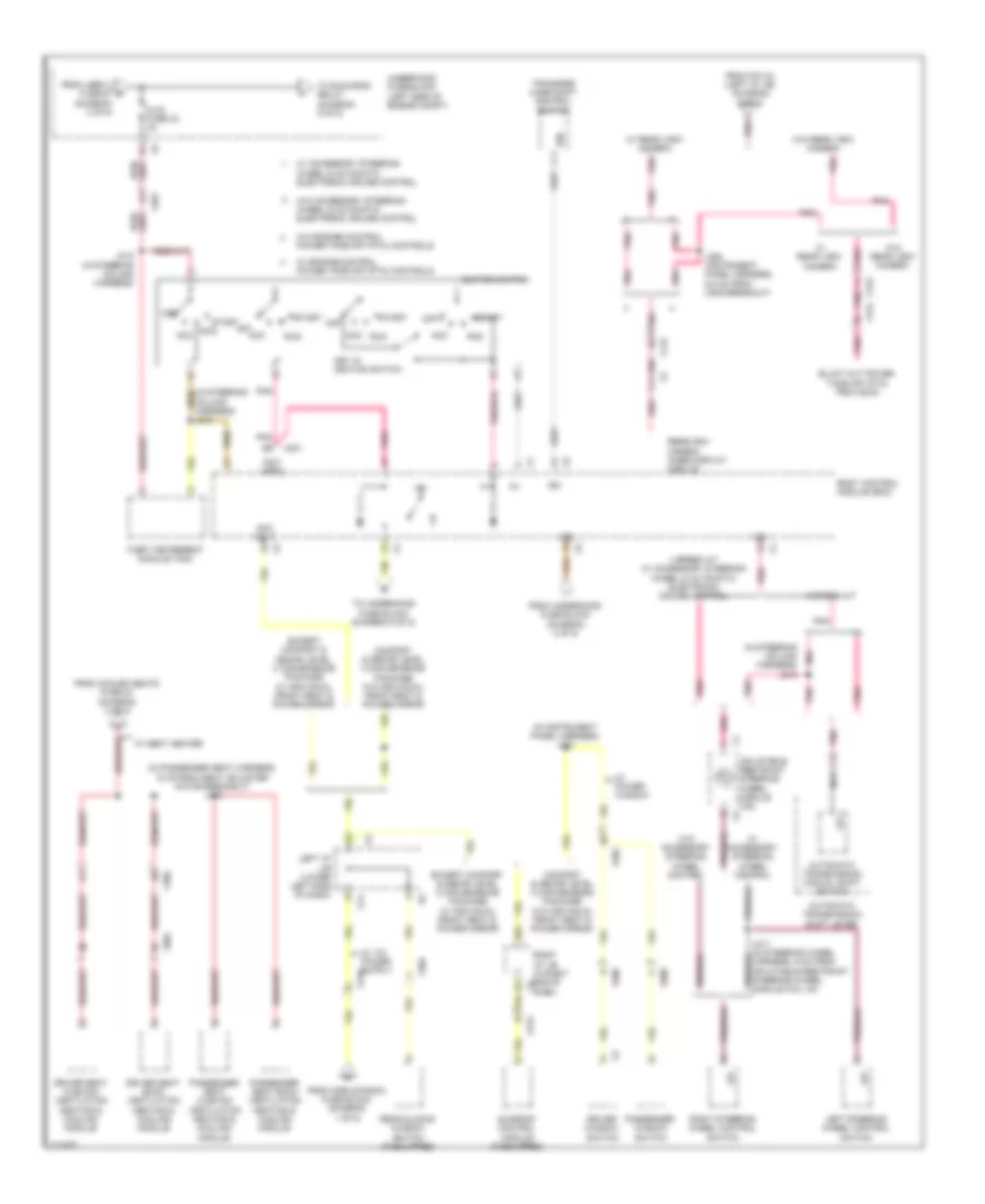 6 6L VIN 8 Power Distribution Wiring Diagram 4 of 5 for GMC Cab  Chassis Sierra HD 2012 3500