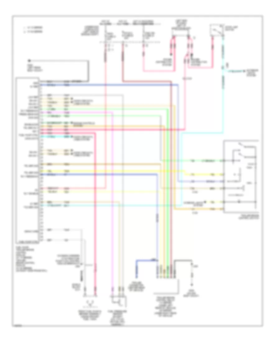 Trailer ABS Wiring Diagram for GMC Yukon XL 1500 SLT 2014