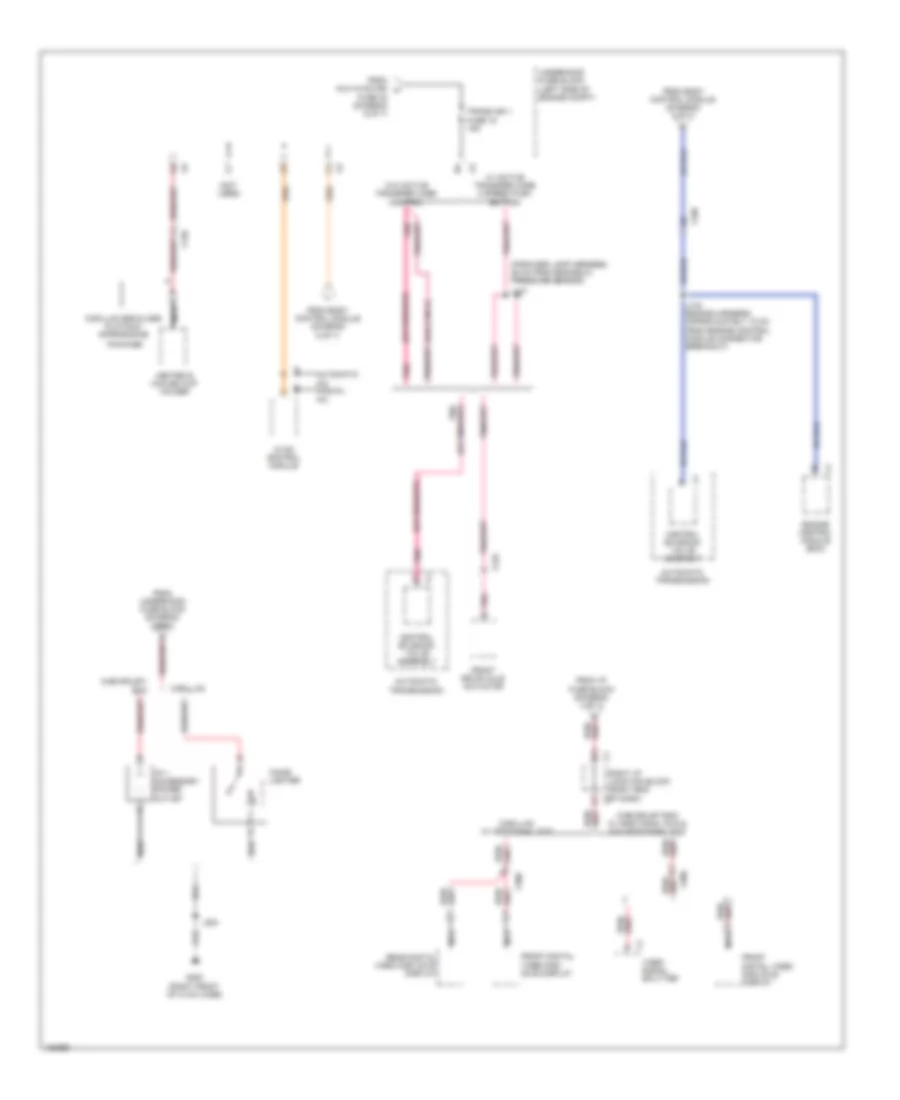 Power Distribution Wiring Diagram (7 of 7) for GMC Yukon XL 1500 SLT 2014