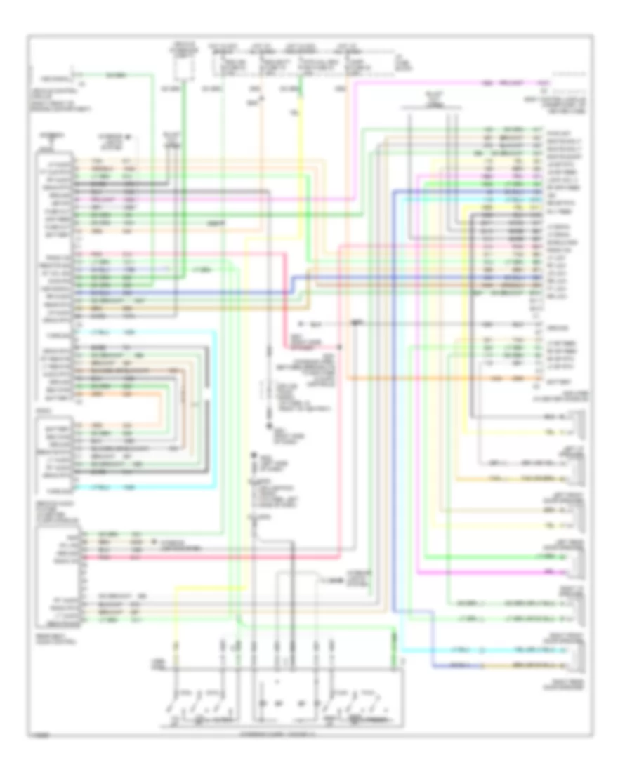 Radio Wiring Diagrams for GMC Envoy 2000
