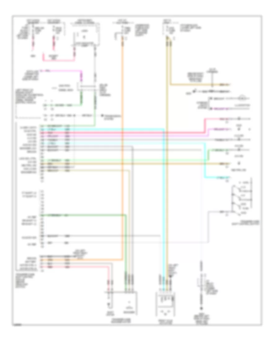 Transfer Case Wiring Diagram, Selectable for GMC Sierra 3500 2006